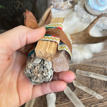 The Ultimate Reset: White sage smudge bundle + palo santo + selenite
