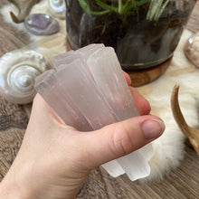 The Goddess’s Crystal: White Selenite Wand