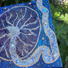 The Magical Placenta of Life & Love - Original Acrylic Art
