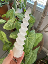 The Goddess’s Crystal: Selenite Unicorn Twists