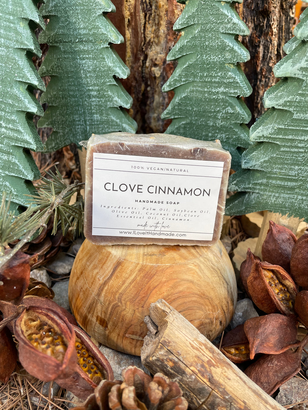 Vegan *Artisan Goddess* Soap: Clove Cinnamon